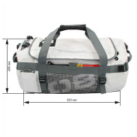 Водонепроницаемая сумка-рюкзак OverBoard OB1091WHT - Adventure Duffel - 35L (White)