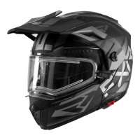 Шлем FXR Maverick X с подогревом Black/Titanium