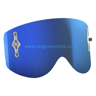Линзы SCOTT 80's SGL WKS - electric blue chrome afc