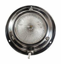 Светильник каютный, одна лампа, 12 В, 10 Вт, D110 мм - 10702