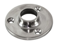 Основание стойки леера 7/8" (22 мм), 90 град, круглое под сварку