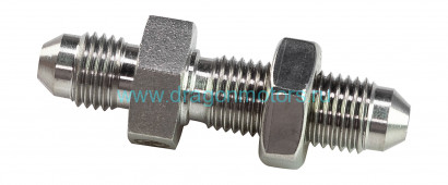 Фитинг для сквозного монтажа гидравлического шланга через переборку, Bob's