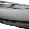 Надувная лодка ПВХ, SOLAR-470 Strela Jet tunnel, серый