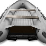 Надувная лодка ПВХ, SOLAR-470 Strela Jet tunnel, серый