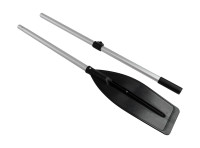 Весло разборное 200 см, широкая лопасть, черное, уцененное