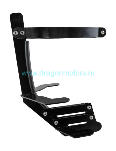 Защита редуктора для Suzuki DT9.9A/15A, DF8A, DF9.9B, DF9.9A/15A/20A, усиленная, черная