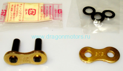Замок цепи DID520VX G&B ZJ заклепка
