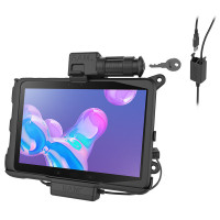 RAM-HOL-SAM52PD2KLU Базовая станция RAM Power + Dual USB Data Key Locking Cradle для Tab Active Pro