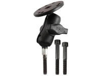 RAM-B-186-A-202U мото крепление RAM болты M8, муфта 60 мм, круглая площадка, шары 25 мм (1)