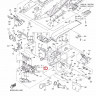 Левый подрамник Yamaha Viking Professional - 8FN-W2197-02-00