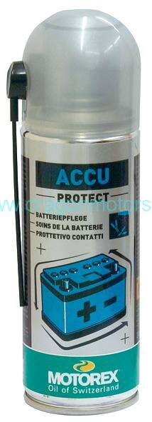 MOTOREX спрей Accu-Protect Battery Spray (200 ML)