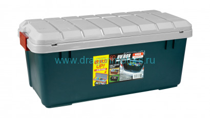 Экспедиционный ящик IRIS RV BOX 800 c двойной разделенной крышкой, 80 л
