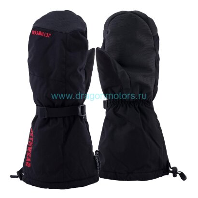 Рукавицы Jethwear Polar с утеплителем - Red