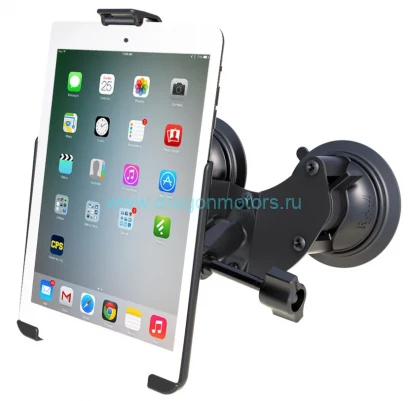 RAM-B-189-AP14-ALA1-KRU RAM EZ-Roll'r  с двойной присоской RAM Twist-Lock  для iPad mini 1-3