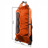 Водонепроницаемый гермомешок рюкзак (с двумя плечевыми ремнями) Aquapac 771 - Noatak Wet & Drybag - 25L (Orange)