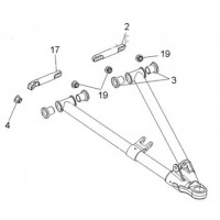 Комплект втулок для нижних рычагов (SM-08682, SM-08683) Polaris SM-08603