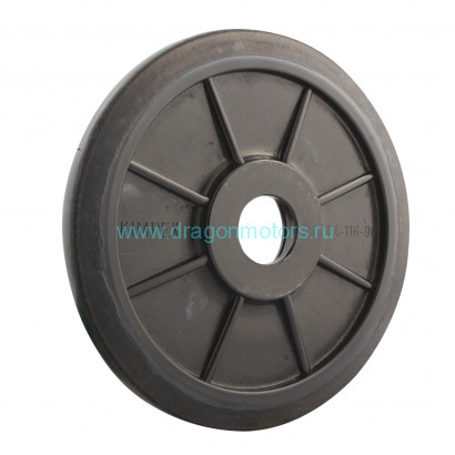 Ролик гусеничный KIMPEX, 7" , черный, 6204-2RS (981232)