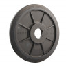 Ролик гусеничный KIMPEX, 7" , черный, 6204-2RS (981232)