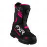 Ботинки FXR Helium BOA с утеплителем - Black/Fuchsia