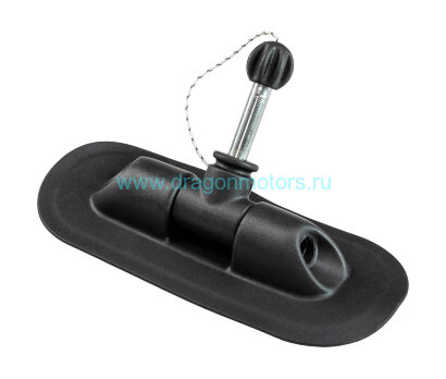 Уключина для лодки ПВХ, эконом, оцинкованная сталь