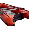 Надувная лодка ПВХ, SOLAR-380 Jet tunnel, красный