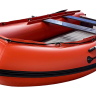 Надувная лодка ПВХ, SOLAR-380 Jet tunnel, красный