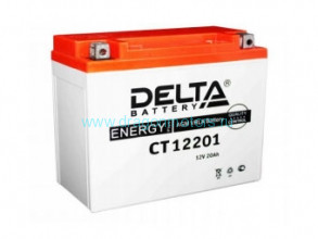 Аккумулятор Delta CT 12201 (YTX20L-BS, YTX20HL-BS, YB16L-B, YB18L-A)