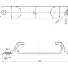Полуклюз прямой 6" (152 мм)