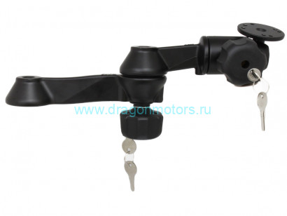 RAM-VB-110-1LU RAM 12-дюймовый двойной поворотный рычаг с замком с круглой пластиной
