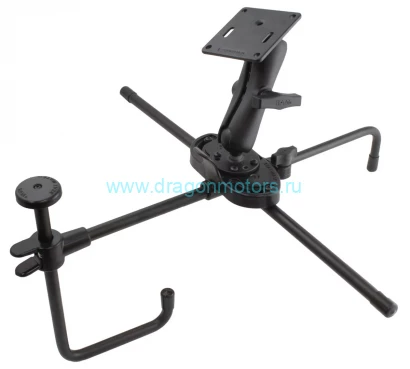 RAM-SM1-101-2461 RAM Seat-Mate с двойным шариковым креплением и пластиной VESA 75x75 мм