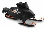 Чехол для снегохода Arctic Cat ZR, F 129" (чено-зеленый)