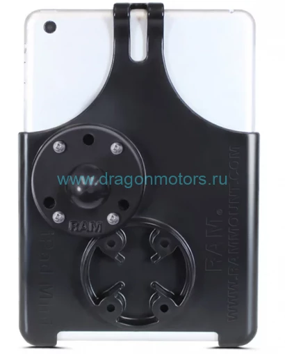 RAM-B-202-AP14U крепление RAM EZ-ROLL’R для iPad mini 1-3 без чехлов, шар с круглым осн, 25 мм (1)