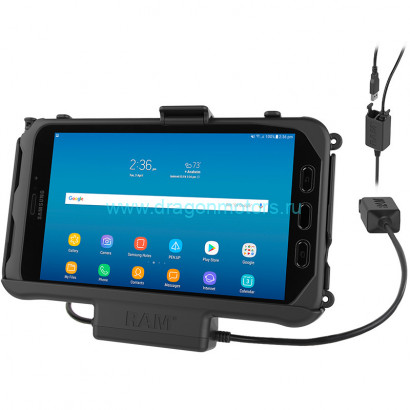 RAM-HOL-SAM60PD2U док-станция с двойным USB для Samsung Tab Active3 и Tab Active2