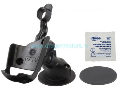 RAP-SB-178-GA12 Клейкое крепление RAM Flex для приборной панели для Garmin Astro 220, GPS 60 и др.
