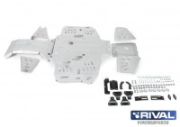 SKID PLATE KIT FOR ATV SUZUKI KINGQUAD 500, 750 AXi (2019-)