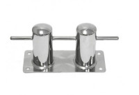 Кнехт двойной 60 мм с основанием (10265119)