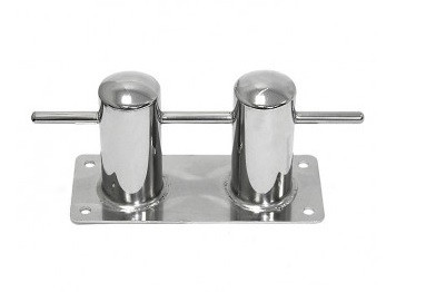 Кнехт двойной 60 мм с основанием (10265119)