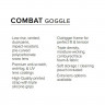 Очки FXR Combat без подогрева Vivid
