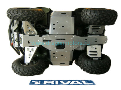 Комплект защит Polaris Sportsman ATV 800 forest/500 HO forest/ 400 HO (одноместный) (6 частей)