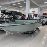 Моторная лодка, Тактика 460 DC (Comfort), хаки с Suzuki DF50ATL