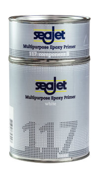 Грунтовка эпоксидная Seajet 117, универсальная, белая, 1 л (new formula)
