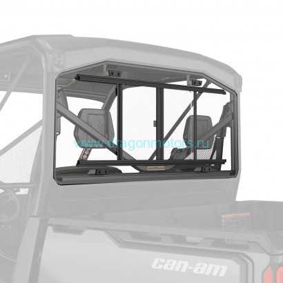 Заднее стекло со сдвижной панелью для BRP Traxter, Traxter MAX (кроме моделей X mr)