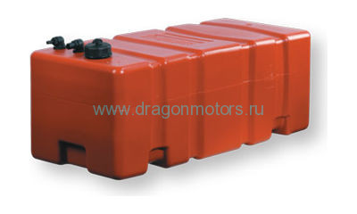 Бак топливный 60 л стационарный, 65х35х30 см