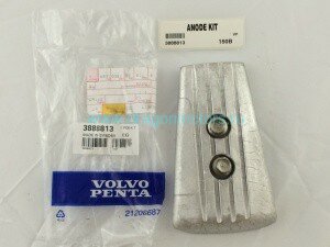 3888813 Анод алюминиевый VOLVO-PENTA SX-A, DPS-A
