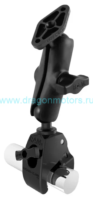 RAP-B-404-238U крепление RAM Tough-Claw, средняя струбцина, муфта 95 мм, шар 25 мм (1")