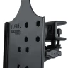 RAM-B-177-AP14U крепление RAM для Apple iPad mini 1-3, струбцина на торец, муфта 95 мм,шары 25мм (1)