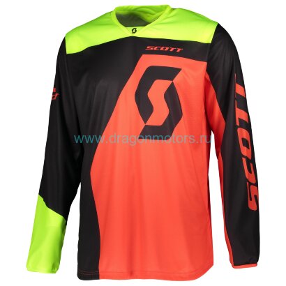 Джерси SCOTT 350 Dirt - BLACK/RED
