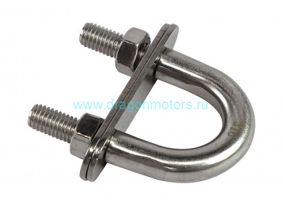 Рым-болт U-образный 60 мм, м8