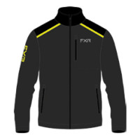 Толстовка FXR Altitude Tech Zip-Up Asphalt/Hi Vis