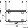 Osculati 43.070.25 -Aluminium spare anode orig. ref. 140629